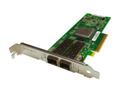  Dell QLogic QLE2562 Dual Port 8Gb PCI-E HBA Fibre Channel 06T94G / 6T94G - Image 1 of 3