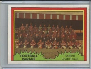 ENGLAND - CRYSTAL PALACE - TEAM CARD FOOTBALL PARADE SOCCER CARD VINTAGE VG-EX - Picture 1 of 2