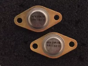 NOS 2x Raytheon RC4194TK Dual Tracking Voltage Regulator ±50mv ±42v .2a 3w TO66 - Picture 1 of 7