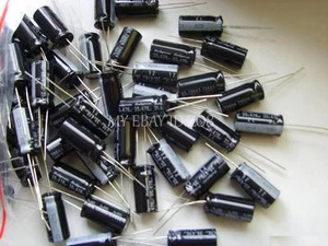 80 Stck. 8Werte 16 V (10uf ~ 470uf) Aluminium Elektrolytkondensator Kit Set - Bild 1 von 3