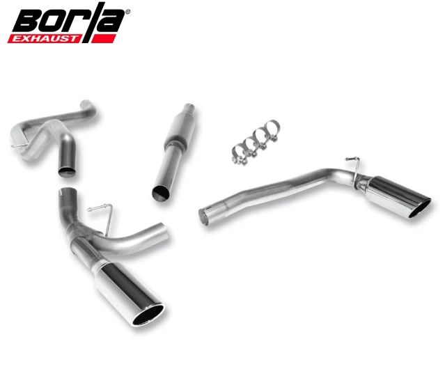 Borla S-Type 2.5" Cat-Back Exhaust w/ 4" Chrome Tips For 03-05 Dodge Neon SRT4 Foto 1 de 1
