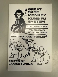 The Great Sage Monkey Kung Fu Vol. 1 Ta Sheng P'i Kua Men James I. Wong - Imagen 1 de 5