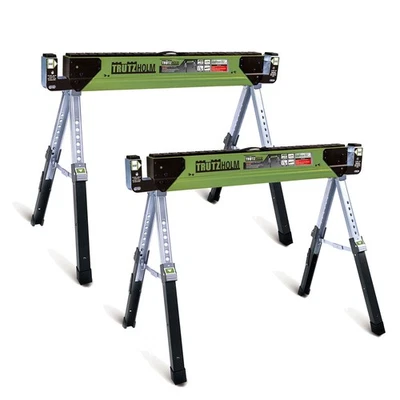 Sägebock Arbeitsbock Werkbank höhenverstellbar 1300 kg klappbar Stahl 2x  - Bild 1 von 4