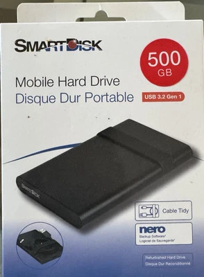 hd esterno SmartDisk Verbatim 500gb - Immagine 1 di 2