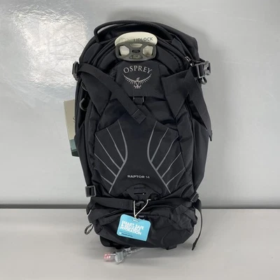 Osprey Raptor 14L Hydration Pack- Black - Image 1 of 4