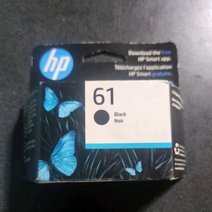 HP 61 Czarny wkład atramentowy Oryginalny OEM CH561WN Nowy zapieczętowany Exp 3/2027 - Zdjęcie 1 z 3