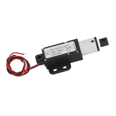 12V IP60YR Electric Micro Linear Actuator 150N Aluminum Alloy 15mm Stroke Mi BST - Image 1 of 4