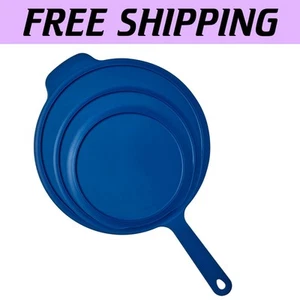 Dishwasher Safe Silicone Lid for Frying Pans - 9 Styles in One Innovative Design - Picture 1 of 8
