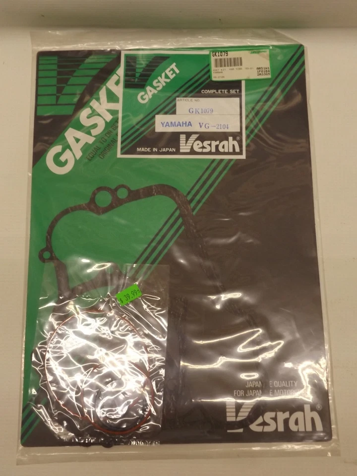KIT DE JUNTA COMPLETO NUEVO VESRAH VG-2107M YFM350 YFM400 Foto 1 de 1