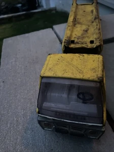 Vintage 1970s TONKA Car Carrier Hauler Semi Truck 26.5" Metal - Original - Picture 1 of 20