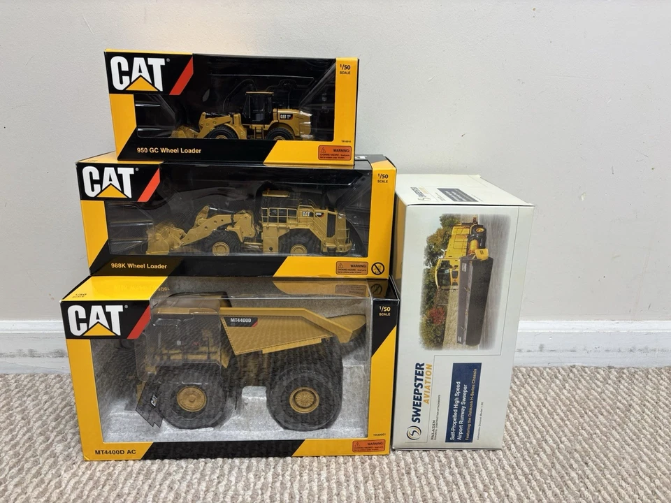 Lote 1/50 de réplicas Tonkin MT4400D AC 988K 950 GC caminhão carregadeira varredora Paladin - Imagem 1 de 1