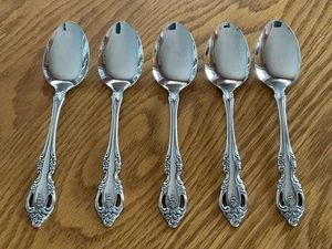 Oneida Community Brahms  5 Stainless Teaspoons 6" Excellent Cond. - Bild 1 von 7
