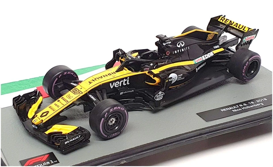 Ixo Altaya 1/43 比例 21023C - F1 雷诺 R.S. 18 2018 - Nico Hulkenberg — 第 1/4 张图片