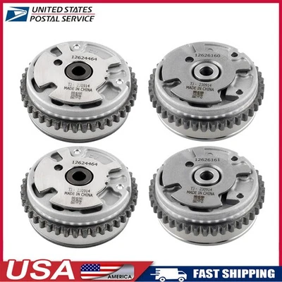 4x Árboles de levas VVT Cam Phaser Kit para Buick Cadillac CTS 3,0 L/3,6 L EQUINOX CTS SRX Foto 1 de 4