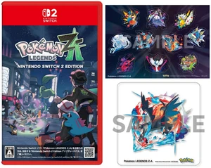 Pokemon LEGENDS Z-A Switch 2 Edición Pegatina + Montaña rusa acrílica Mega Charizard X - Imagen 1 de 4