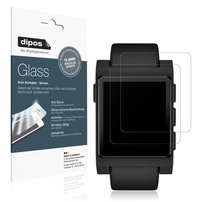 2x Screen Protector for Pebble Core Time 2 matte Flexible Glass 9H dipos - Изображение 1 из 4