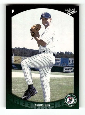 2003 Multi-Ad Augusta Greenjackets #21 Angus Roy NM-MT BXCP02 - Image 1 of 2