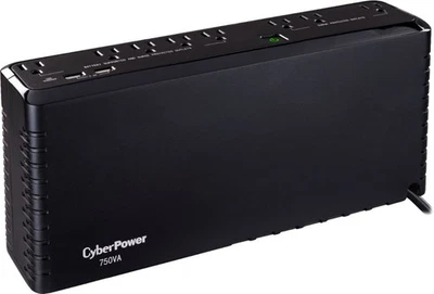 CyberPower SL750U-R 750VA/375W Slim Standby UPS - Certified Refurbished - Image 1 of 4
