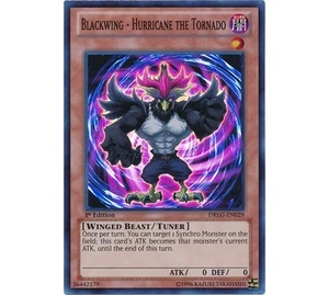 Yugioh Blackwing - Hurricane the Tornado (Super Rare) (1st Edition) DRLG-EN029 P - Picture 1 of 1