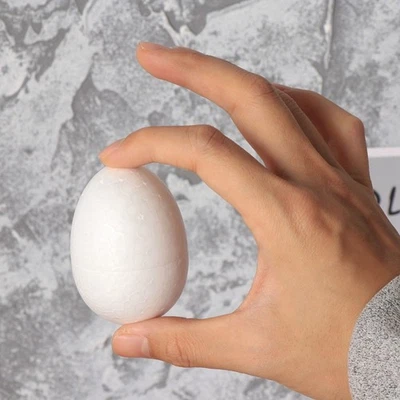  30pcs Painting Egg Teaching Children DIY Craft Practice Solid Egg Model - Image 1 of 4