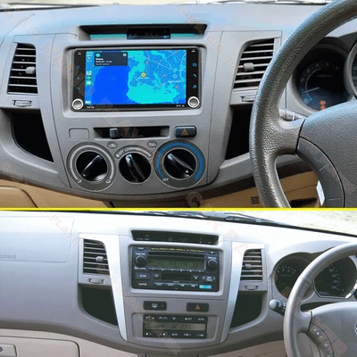 4+64G Carplay Android Auto GPS Head Unit PLUG&PLAY For Toyota Fortuner 2009-2014 - image 1 of 4