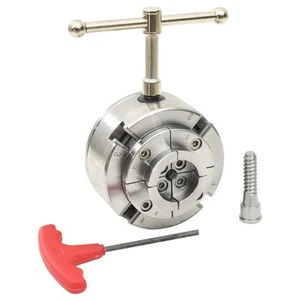 4 Backen Drechselfutter mit M33 Aufnahme Spannfutter Backenfutter Silbern vidaXL - Bild 1 von 6