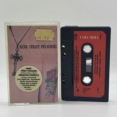 Manic Street Preachers - Generation Terrorists ,Album Kassette MC Tape 1992 - Bild 1 von 4