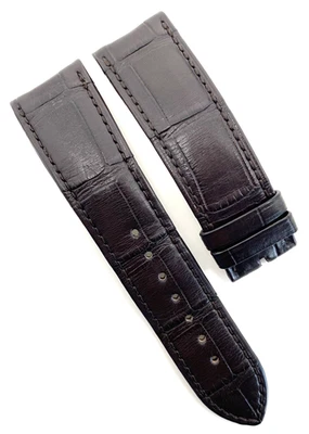 Correa de reloj Arnold & Son 22 mm x 20 mm marrón cocodrilo correa auténtica OEM Foto 1 de 4