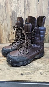 LaCrosse Big Country 8" 400G Brown Leather Hunting Hiking Boots Men's Size 9 - Picture 1 of 6