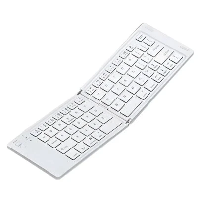 Bluetooth Mini Keyboard Foldable Magnetic Portable Rechargeable keyboard - Image 1 of 4