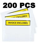 200pcs Invoice Enclosed Envelopes Packing Doculopes 200 200x LOT 115mm x 150mm