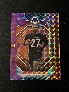 2023 Panini Mosaic - Rookies Purple /49 Mosaic Prizm #338 Jordan Battle (RC) - Picture 1 of 2