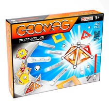 Geomag Panels, Magnetkonstruktionen und Lernspiele, 44-teilig