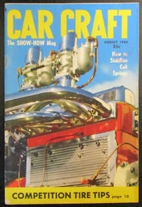 Car Craft Magazine August 1954 - Picture 1 of 3