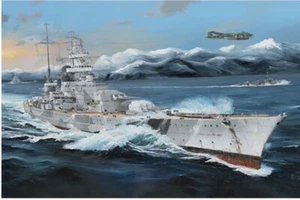 Trompetista escala 1:200 03715 kit modelo acorazado alemán Scharnhorst - SIN RSV PH6 - Imagen 1 de 2