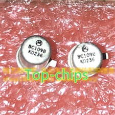 2 Piéces Transistor bipolaire NPN BC108B Boitier TO18 2 Piéces Transistor bipolaire NPN BC108B Boitier TO18