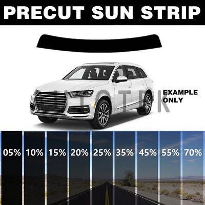 Precut Sun Strip Window Tint For Chevrolet Silverado 2500 2000-2006 - Image 1 of 4