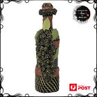 Gold Rose Bottle Antique Bottle Vase Art, handmade bottle art vase home decor