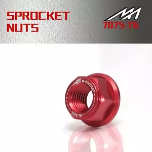 Rear Hex Sprocket Nuts Fit Aprilia NA 850 Mana 07+ Shiver 750 - Foto 1 di 8