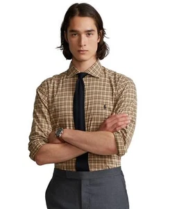 Polo Ralph Lauren Men’s Classic-Fit Twill Shirts, Tan, X-Small - Picture 1 of 4