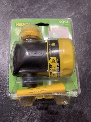 NELSON TEMPORIZADOR DE APAGADO AUTOMÁTICO RIEGO TEMPORIZADO O RIEGO MANUAL NUEVO Foto 1 de 3