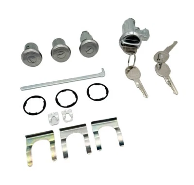 Juego de cerraduras de puerta, maletero y guantera con llaves para Pontiac Firebird 1979-1981 Foto 1 de 4