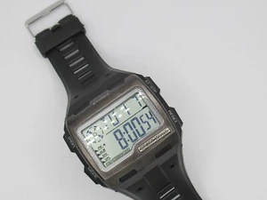 Reloj deportivo LED alarma cronómetro luz trasera correa negra - Imagen 1 de 3