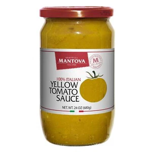 Mantova Yellow Tomato Sauce 24 oz. Pack of 2 Product of Italy Yellow Tomatoes... - Picture 1 of 5
