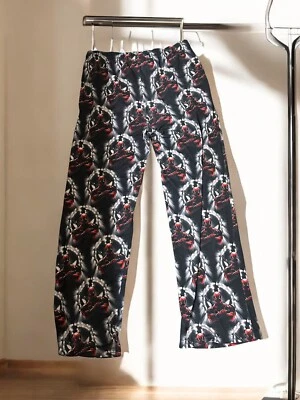 Pijama para hombre Marvel con logotipo de Deadpool estampado por todas partes ropa de dormir pantalones de salón talla L Foto 1 de 4