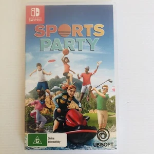 Sports Party Frisbee Jet Ski Basketball Golf Skateboarding Game Nintendo Switch - Picture 1 of 4