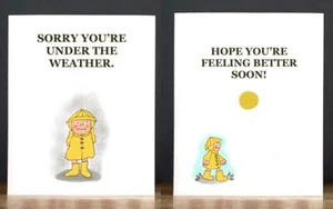 Get Well Card: Under the Weather - Picture 1 of 3