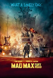 Mad Max Fury Road IV A1 High Quality Canvas Art Print - Picture 1 of 1