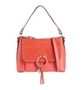 NEU See By Chloe Leder Schultertasche Joan Gipsy Orange - Bild 1 von 19