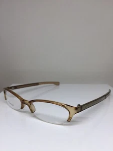 New GUCCI Eyeglasses GG 2531 EYEGLASS 2531 C. GN6 Light Translucent Brown Italy - Picture 1 of 11